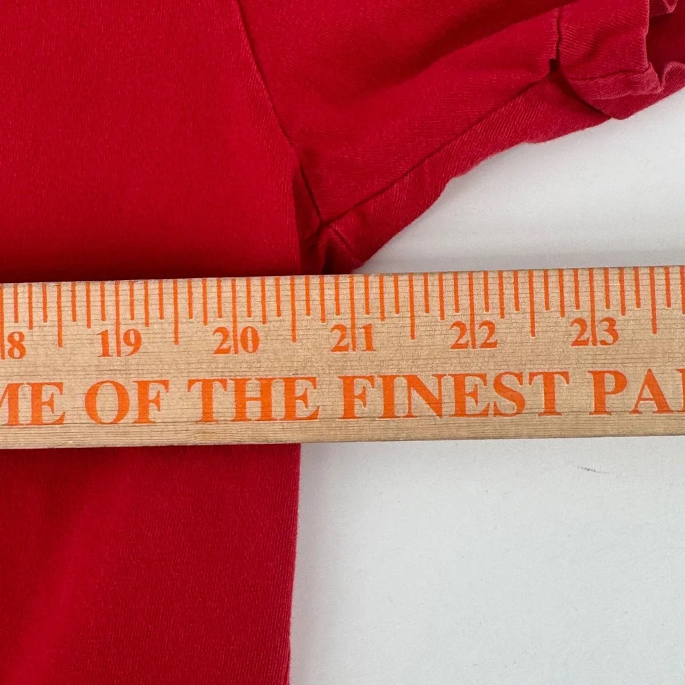 Polo Ralph Lauren Mens Red Short Sleeve Crew Neck Cotton T-Shirt Sz M Pony Logo